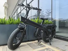 HX Q3 Electric Mountain Bike, 2000W, 48V 20Ah, 20" Fat Tires, Off-Road & City Use