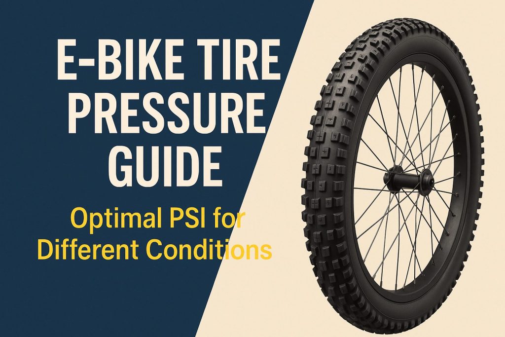 E-Bike Tire Pressure Guide: Optimal PSI for Different Conditions 11 E-Bike Tire Pressure Guide