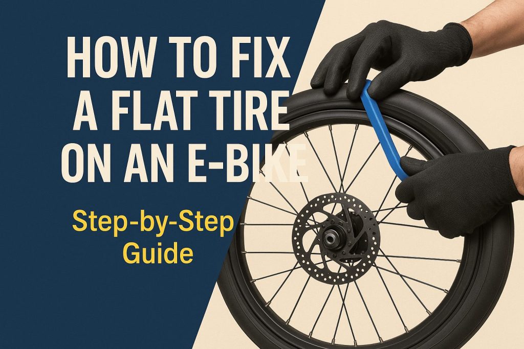 How to Fix a Flat Tire on an E-Bike: Step-by-Step Guide 6 How to Fix a Flat Tire on an E-Bike